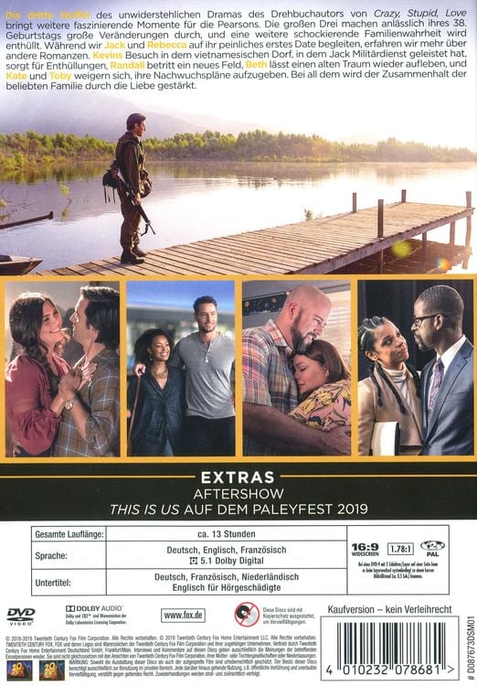 Produktbild: This is us - Season 3 [5 DVDs]