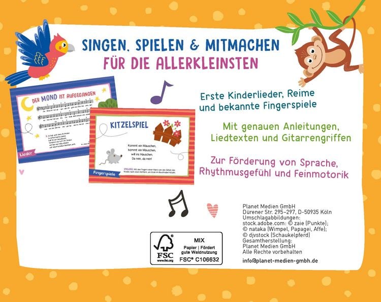 Produktbild: Fingerspiele, Reime, Kinderlieder