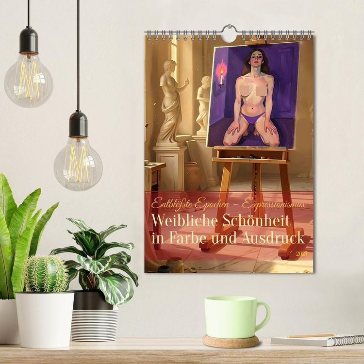 Produktbild: Entbl&ouml;&szlig;te Epochen &ndash; Expressionismus (Wandkalender 2027 DIN A4 hoch), CALVENDO Monatskalender