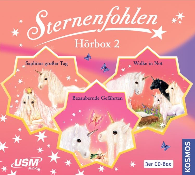 Produktbild: Die gro&szlig;e Sternenfohlen H&ouml;rbox Folgen 4-6 (3 Audio CDs)