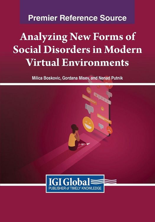 Produktbild: Analyzing New Forms of Social Disorders in Modern Virtual Environments