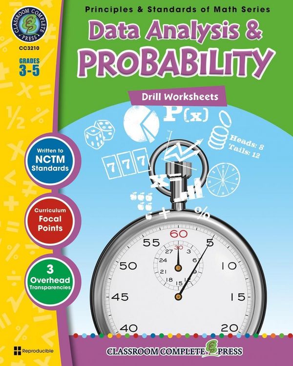 Produktbild: Data Analysis & Probability - Drill Sheets