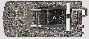 Produktbild: M&auml;rklin H0 C-Gleis (mit Bettung) 24978 Gleisende mit Prellbock 77.5mm 1St.