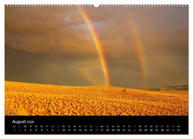 Produktbild: Lichterf&uuml;lltes Namibia (Wandkalender 2026 DIN A2 quer), CALVENDO Monatskalender