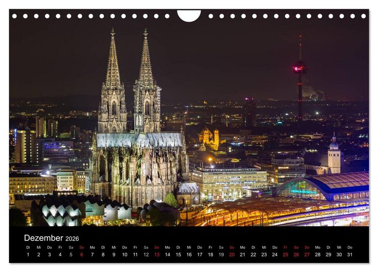 Produktbild: K&ouml;lner - Blickwinkel (Wandkalender 2026 DIN A4 quer), CALVENDO Monatskalender