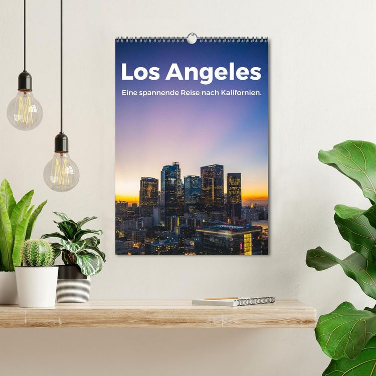 Produktbild: Los Angeles - Eine spannende Reise nach Kalifornien. (Wandkalender 2026 DIN A3 hoch), CALVENDO Monatskalender
