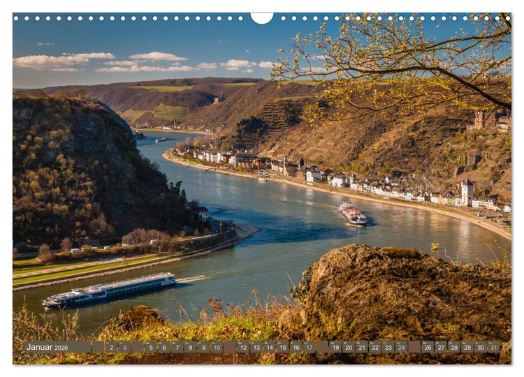 Produktbild: Kultur im Rheingau (Wandkalender 2026 DIN A3 quer), CALVENDO Monatskalender
