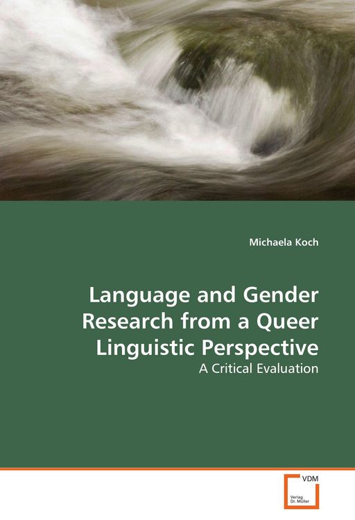 Produktbild: Language and Gender Research from a Queer Linguistic Perspective