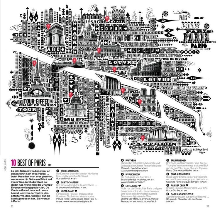Produktbild: 50 Maps Paris (DuMont Reisef&uuml;hrer)