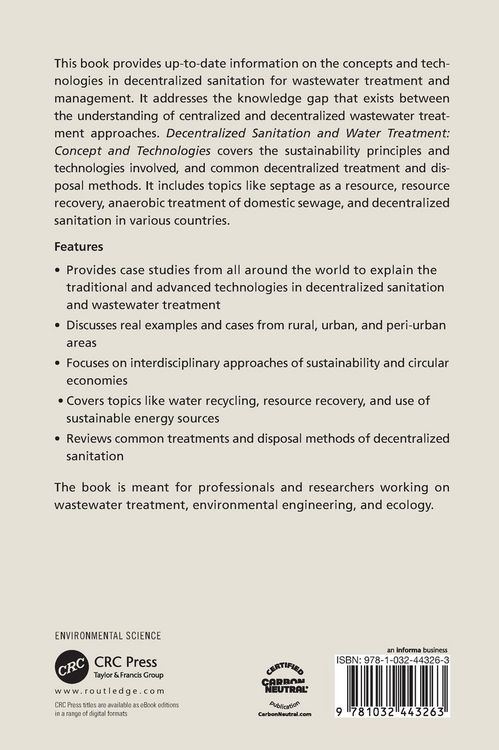 Produktbild: Decentralized Sanitation and Water Treatment
