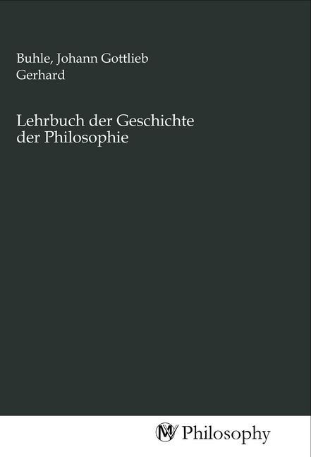 Produktbild: Lehrbuch der Geschichte der Philosophie