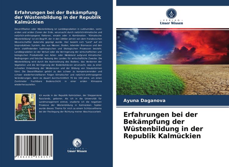 Produktbild: Erfahrungen bei der Bek&auml;mpfung der W&uuml;stenbildung in der Republik Kalm&uuml;ckien