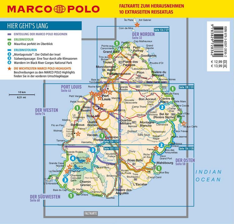 Produktbild: MARCO POLO Reisef&uuml;hrer Mauritius