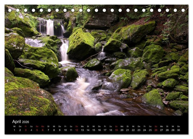 Produktbild: Bayerischer Wald - der Osten Bayerns (Tischkalender 2026 DIN A5 quer), CALVENDO Monatskalender