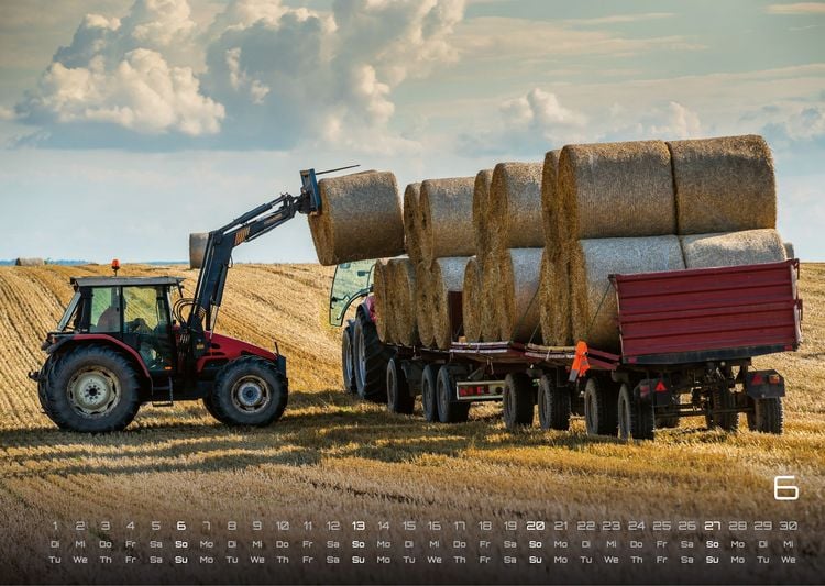 Produktbild: Landmaschinen - Traktor - 2027 - Kalender DIN A3