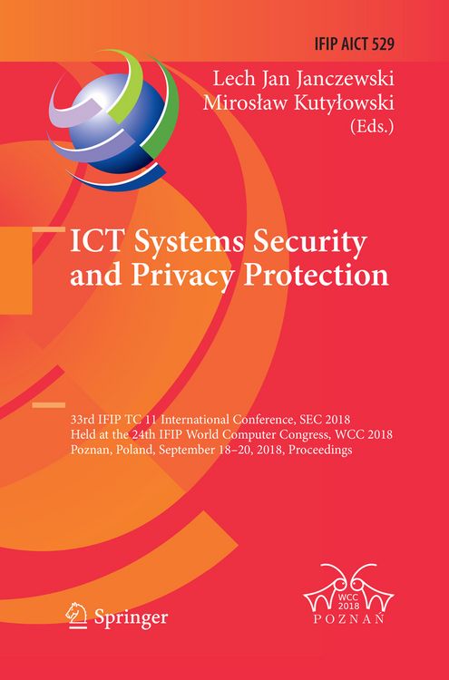 Produktbild: ICT Systems Security and Privacy Protection