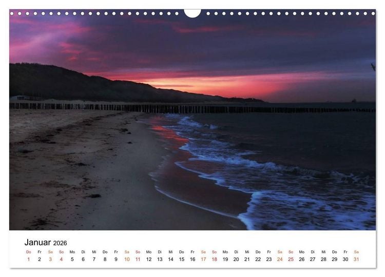 Produktbild: Wieder an der Nordsee (Wandkalender 2026 DIN A3 quer), CALVENDO Monatskalender