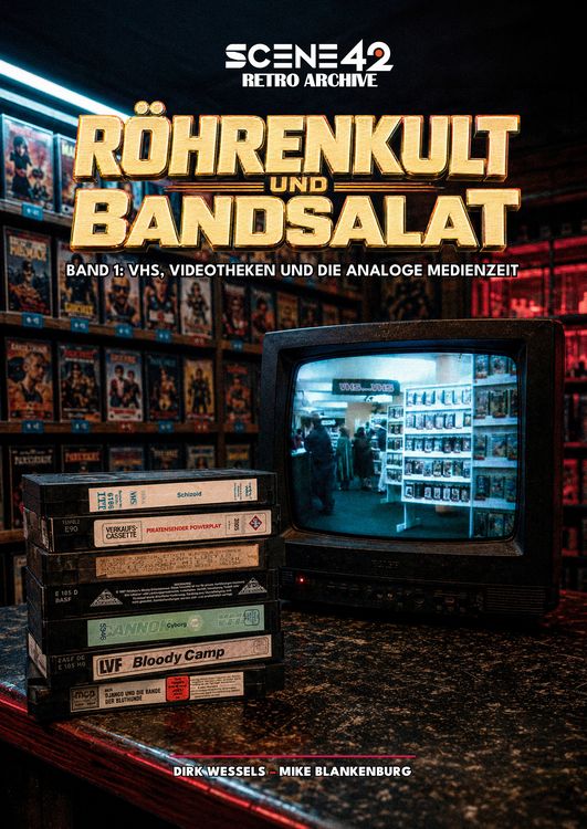 Produktbild: R&ouml;hrenkult und Bandsalat, Band 1: VHS, Videotheken und die analoge Medienzeit (Scene 42-Retro Archiv)