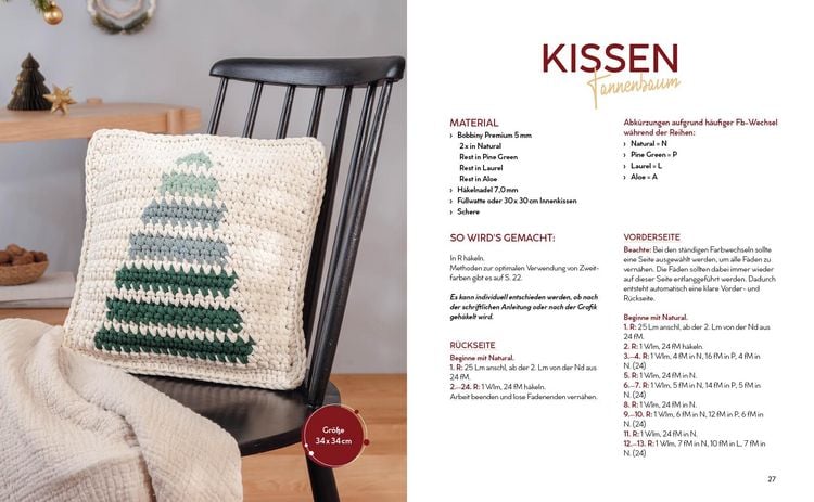 Produktbild: H&auml;keln mit Rope-Garn super easy &ndash; Skandi-Christmas