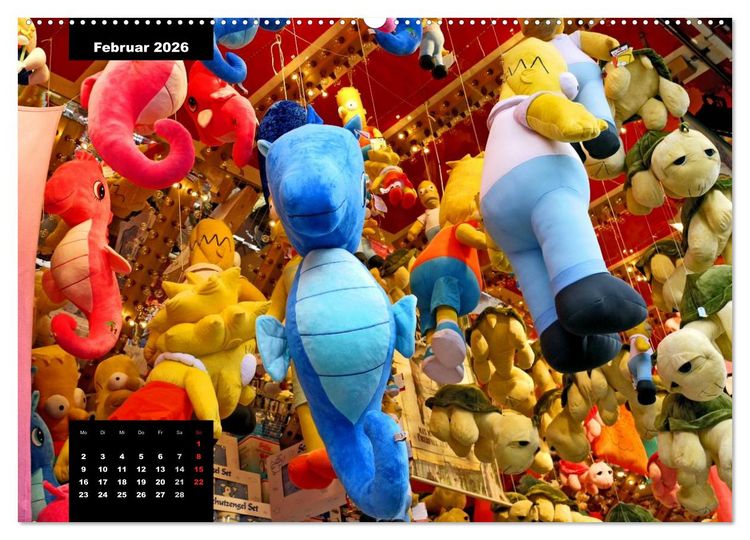 Produktbild: Kirmesrummel (hochwertiger Premium Wandkalender 2026 DIN A2 quer), Kunstdruck in Hochglanz