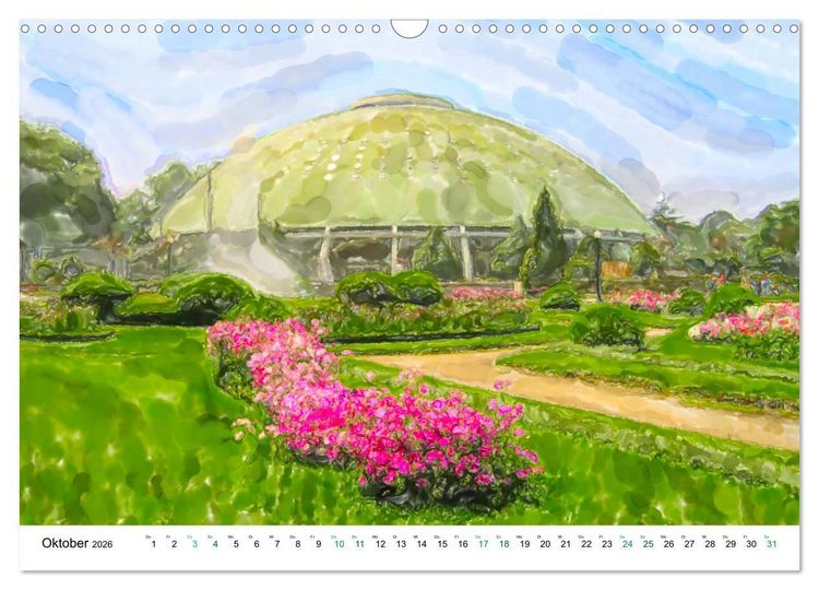 Produktbild: Porto - Ansichten in Aquarell (Wandkalender 2026 DIN A3 quer), CALVENDO Monatskalender