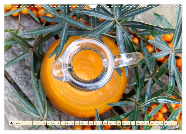 Produktbild: Essbare Wildfr&uuml;chte. Aromatische K&ouml;stlichkeiten aus der Natur (Wandkalender 2026 DIN A3 quer), CALVENDO Monatskalender