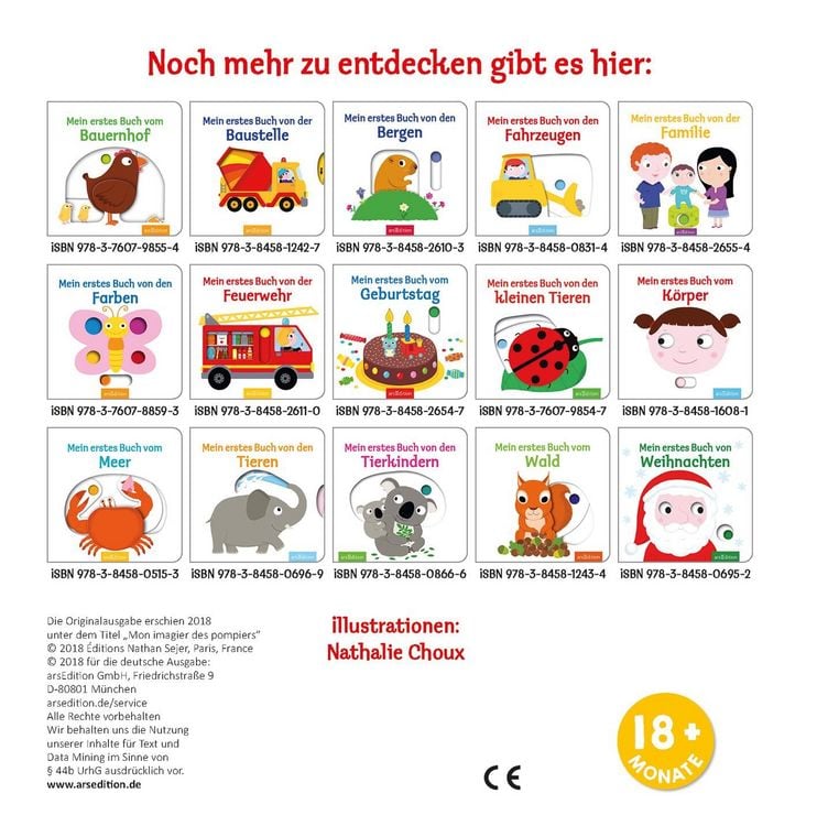Produktbild: Mein erstes Buch von der Feuerwehr