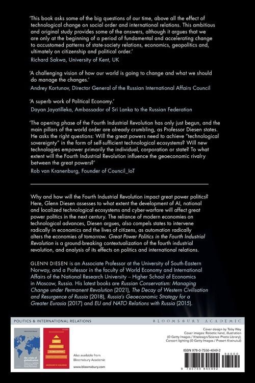 Produktbild: Great Power Politics in the Fourth Industrial Revolution