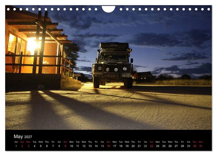 Produktbild: Off-road adventures in Africa (Wall Calendar 2027 DIN A4 landscape), CALVENDO 12 Month Wall Calendar