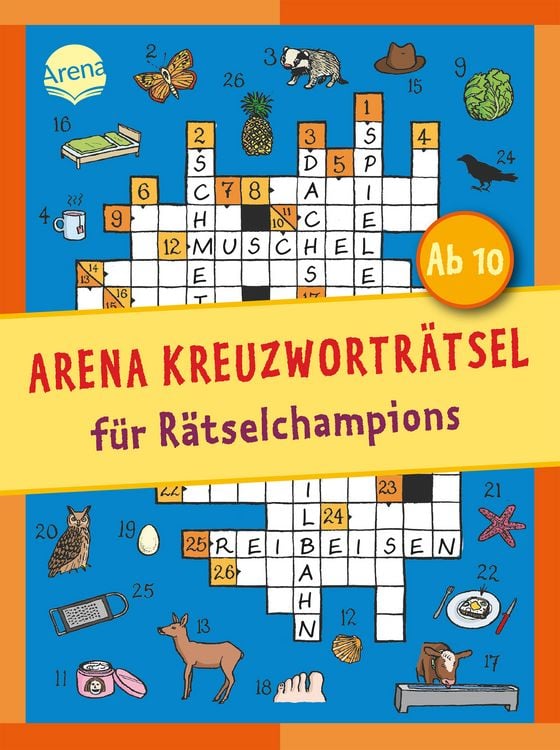Produktbild: Arena Kreuzwortr&auml;tsel f&uuml;r R&auml;tselchampions
