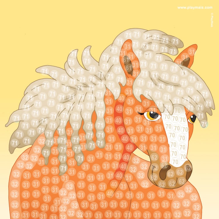 Produktbild: PlayMais Trendy Mosaic Horse