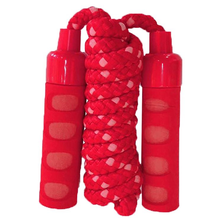 Produktbild: Springseil mit Softgriffen rot 200cm