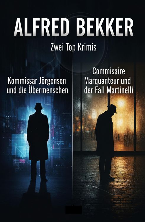 Produktbild: Zwei Top Krimis: Kommissar J&ouml;rgensen und die &Uuml;bermenschen / Commissaire Marquanteur und der Fall Martinelli