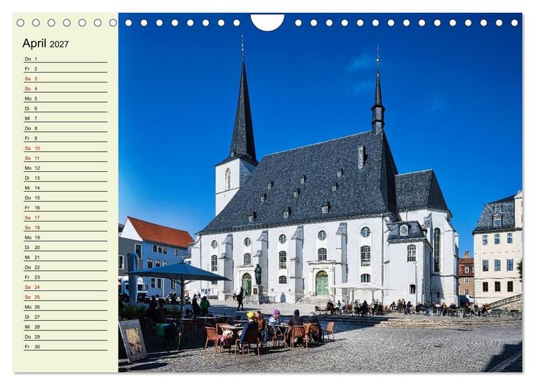Produktbild: Weimar - Mit Plan durch das Jahr (Wandkalender 2027 DIN A4 quer), CALVENDO Monatskalender