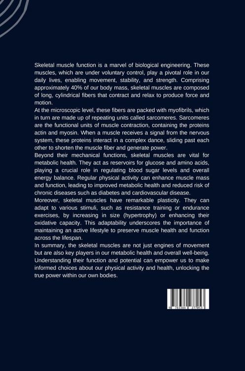 Produktbild: The Power Within: A Deep Dive into Skeletal Muscle Function