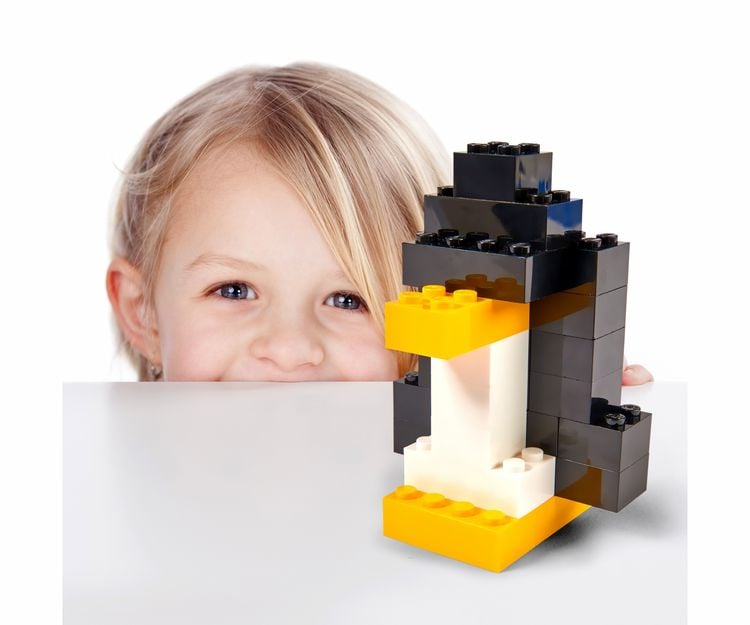 Produktbild: Simba 104118915 - Blox Steine in Dose, Konstruktionsspielzeug, 100, wei&szlig;