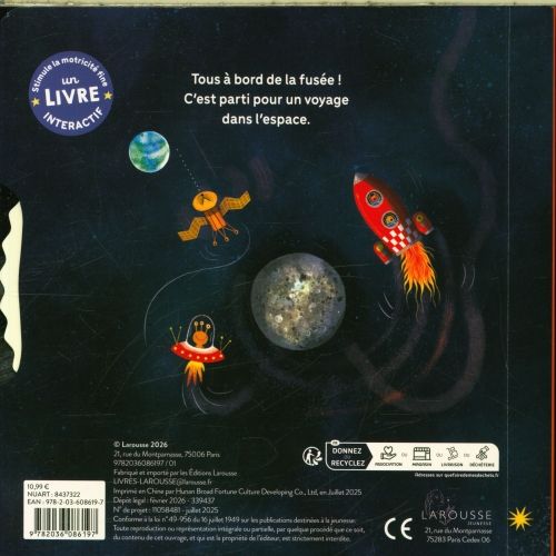 Produktbild: La fus&eacute;e : tire, pousse et fais tourner !