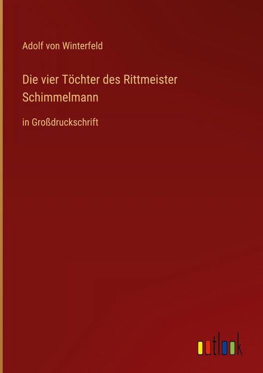 Produktbild: Die vier T&ouml;chter des Rittmeister Schimmelmann