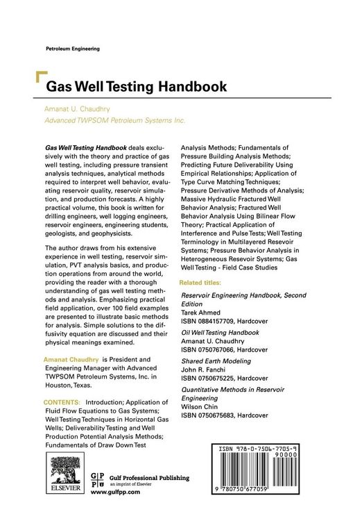 Produktbild: Gas Well Testing Handbook