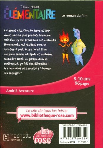 Produktbild: Biblioth&egrave;que Disney - El&eacute;mentaire - Le roman du film