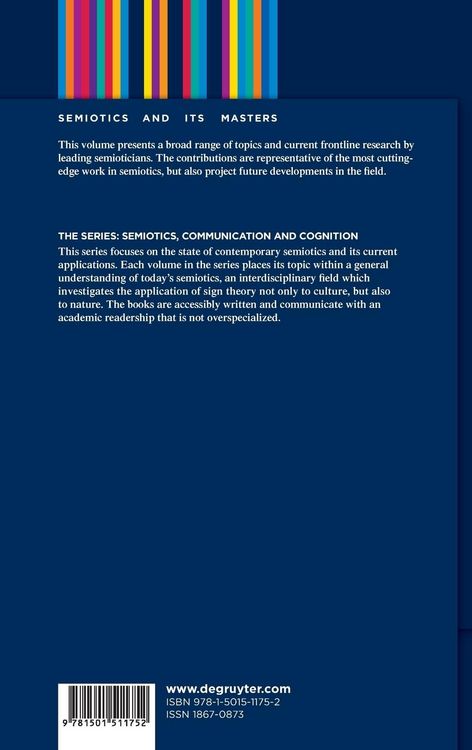 Produktbild: Semiotics and its Masters