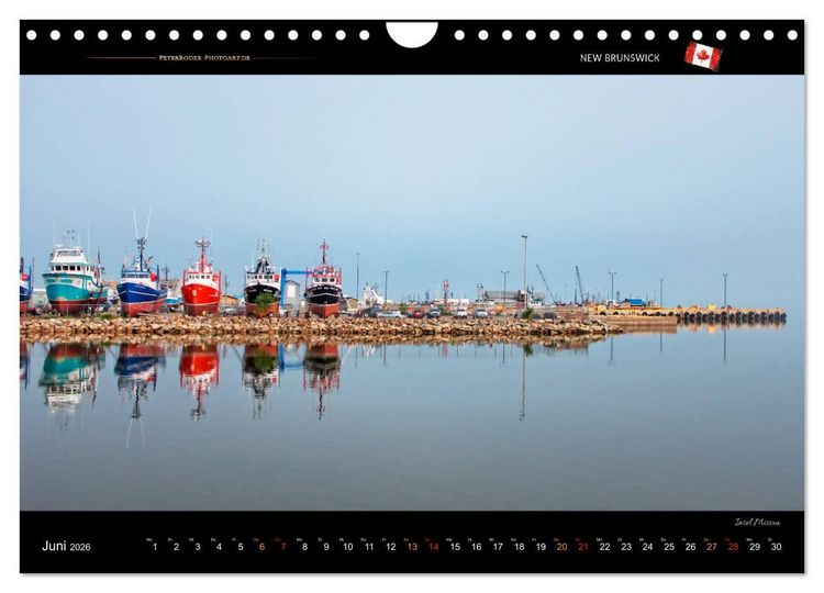 Produktbild: Kanada - eine Reise durch Kanadas einzigartige Provinzen und Territorien (Wandkalender 2026 DIN A4 quer), CALVENDO Monatskalender