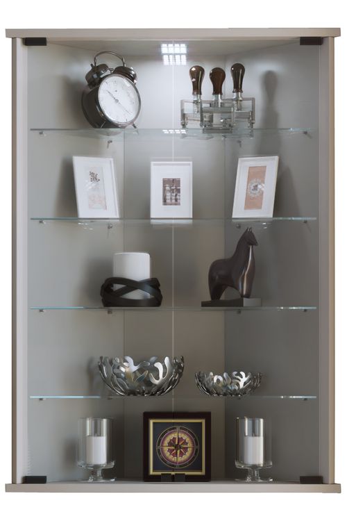 Produktbild: H&auml;ngevitrine Wandvitrine Eckvitrine Vecko