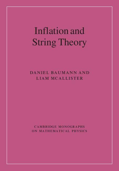 Produktbild: Inflation and String Theory