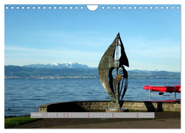 Produktbild: 2026 Langenargen am Bodensee (Wandkalender 2026 DIN A4 quer), CALVENDO Monatskalender