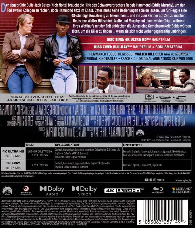 Produktbild: Nur 48 Stunden (+ Blu-ray)