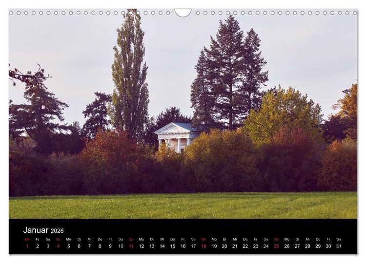 Produktbild: Sch&ouml;ne Heimat W&ouml;rlitzer Park (Wandkalender 2026 DIN A3 quer), CALVENDO Monatskalender