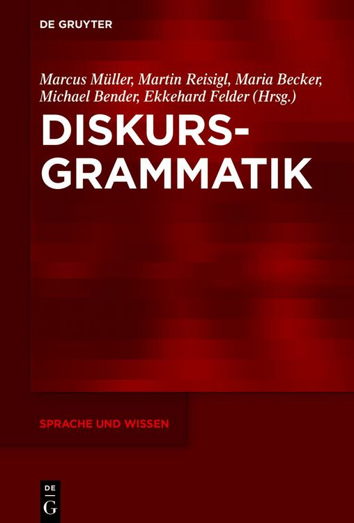 Produktbild: Diskursgrammatik