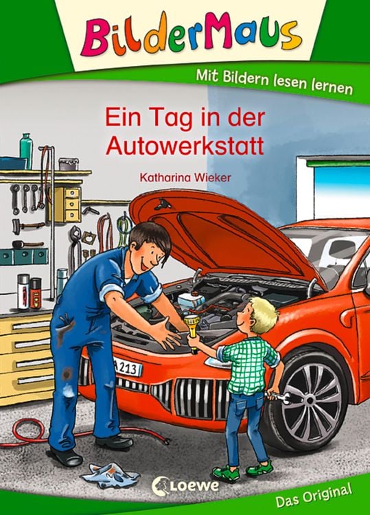 Bild vom Artikel Bildermaus - Ein Tag in der Autowerkstatt vom Autor Katharina Wieker