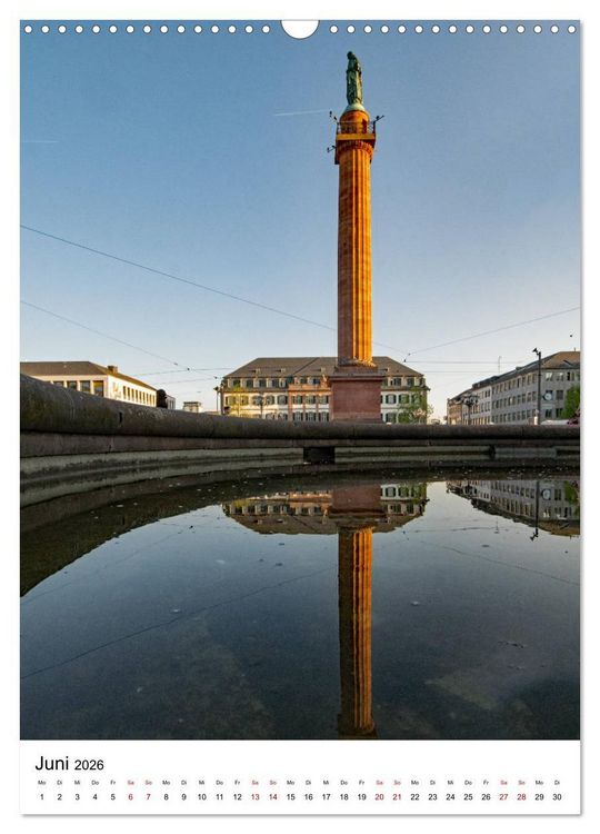 Produktbild: Darmstadt erleben! (Wandkalender 2026 DIN A3 hoch), CALVENDO Monatskalender